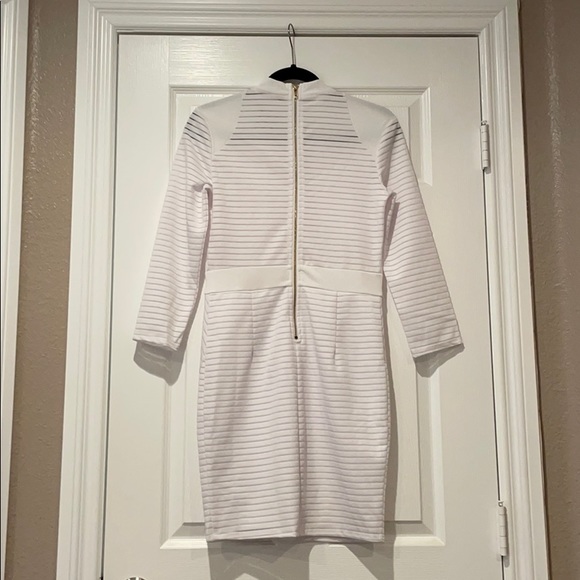 White Venus Mesh Dress - Picture 3 of 3